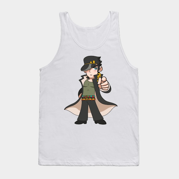 Part 3 Kujo Tank Top by emmydragonartz 